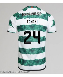 Günstige Celtic Tomoki Iwata #24 Heimtrikot 2023-24 Kurzarm